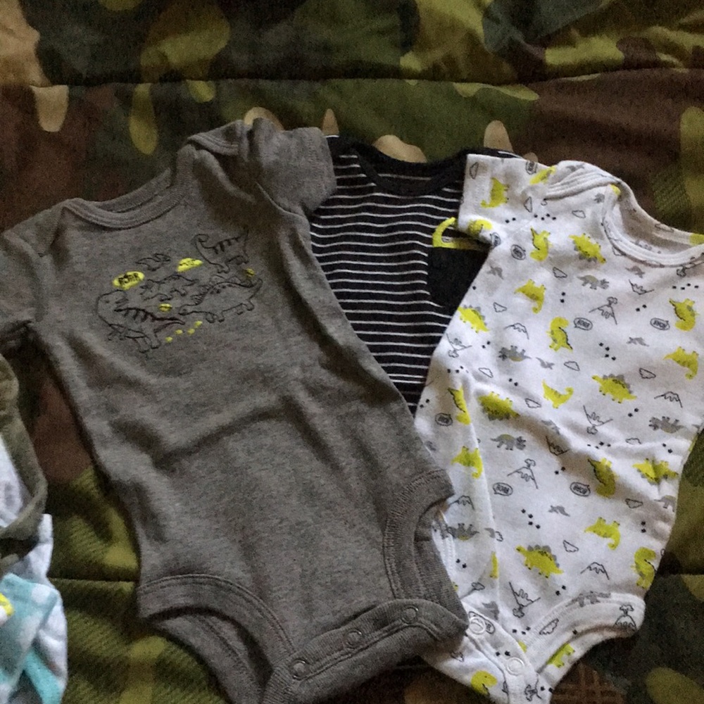 3 child of mine onesies